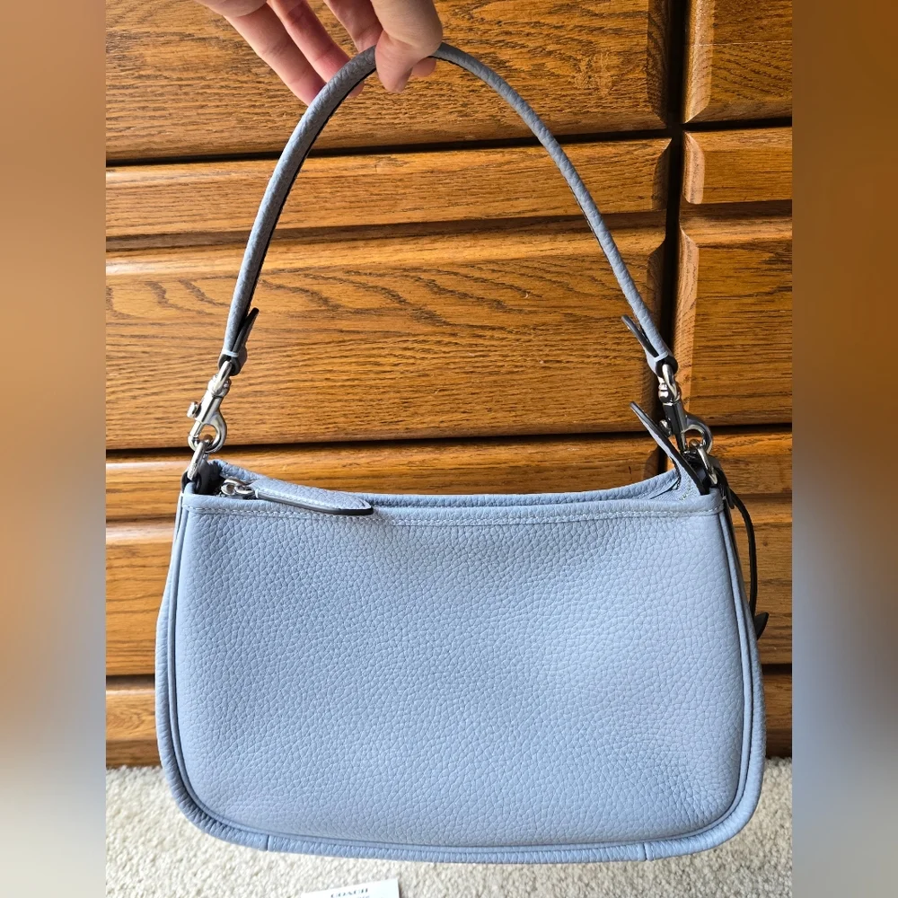 Coach Cary Crossbody Grey Blue - Picture 2 of 8